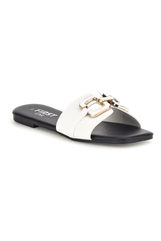 Beli copati s konjsko peto The first PRE5413P
