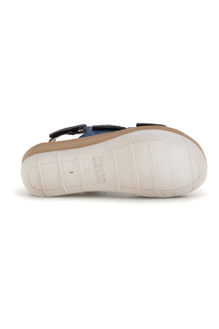Modri sandali z anatomskim podplatom Inblu 66 FC
