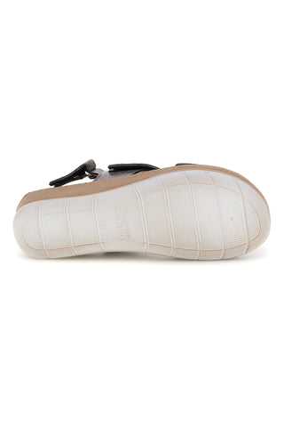 Sivi sandali z anatomskim podplatom Inblu 66 FC