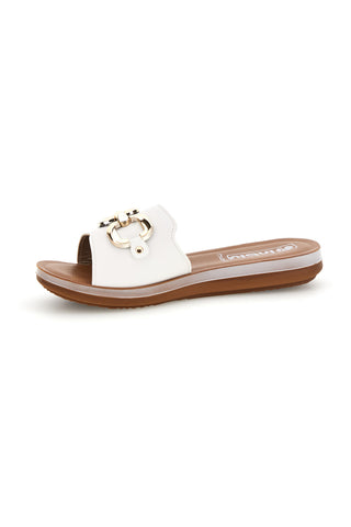 Copati White Metallic Clamp Inblu 20 ZO
