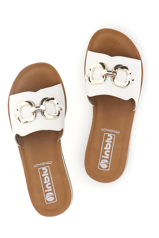 Copati White Metallic Clamp Inblu 20 ZO