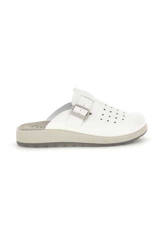 Beli profesionalni copati z nastavljivim trakom Fly Flot 90510J34EA