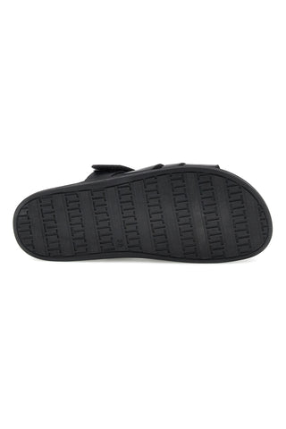 Črni copati iz pravega usnja s trakom na velcro Pittarello focus 1456531