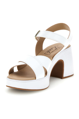 Beli sandali s peto Pittarello look MK3557C435