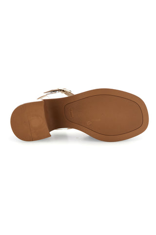 Beli sandali s peto Pittarello look MK3557C435