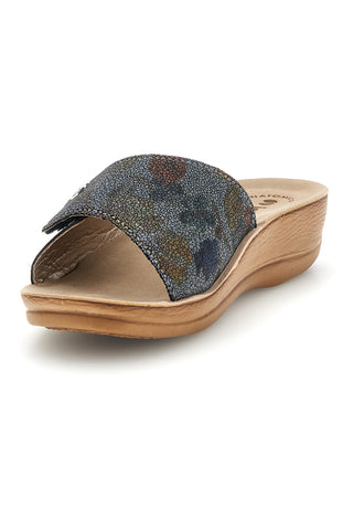 Črni copati z bleščicami Inblu 68 VR