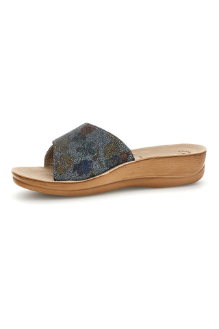 Črni copati z bleščicami Inblu 68 VR
