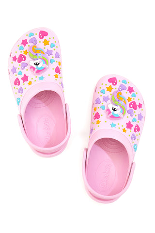 Roza copate Clogs z lučkami Skechers 308016