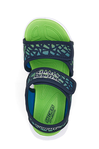 Sandali z lučkami Skechers S Lights Hypno Splash Sun Sonic Navy multi