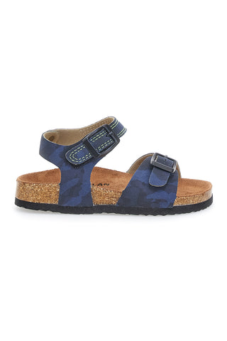 Sandali Max Dillan 13687 Camouflage Blu