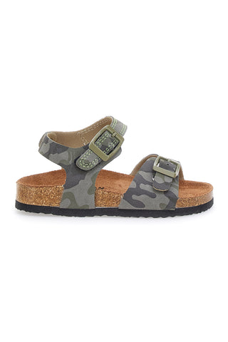Sandali Max Dillan 13687 Camouflage verde