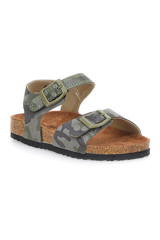 Sandali Max Dillan 13687 Camouflage verde