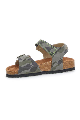 Sandali Max Dillan 13687 Camouflage verde