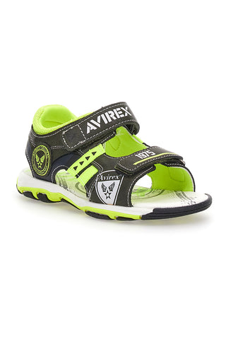 Casual sandali Avirex 72638 Zelena vojaška