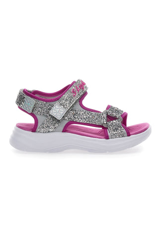 Sandali z lučkami Skechers Glimmer Kicks Glittery Glam Rosa