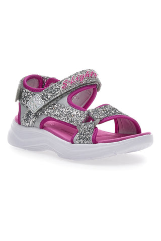 Sandali z lučkami Skechers Glimmer Kicks Glittery Glam Rosa