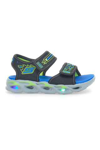 Sandali z lučkami Skechers S Light-Thermo-Splash Modri