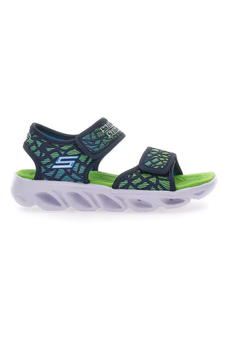 Sandali z lučkami Skechers S Light Hypno Splah-Sun Sonic Zelena
