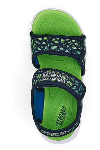 Sandali z lučkami Skechers S Light Hypno Splah-Sun Sonic Zelena