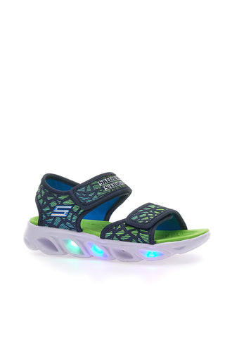 Sandali z lučkami Skechers S Light Hypno Splah-Sun Sonic Zelena