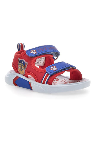 Sandali Primi Passi Paw Patrol 6215 rdeči in modri