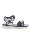 Sandali Superga 63944 beli in modri