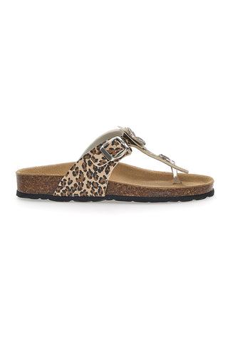 Pantofle Infradito Pitt Kids 45261 Leopardate