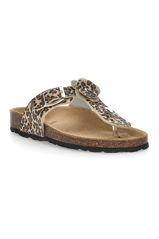 Pantofle Infradito Pitt Kids 45261 Leopardate