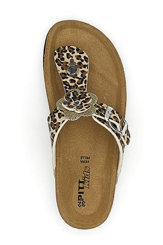Pantofle Infradito Pitt Kids 45261 Leopardate