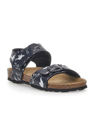 Sandali Pitt Kids 47327 Modri dinozavri