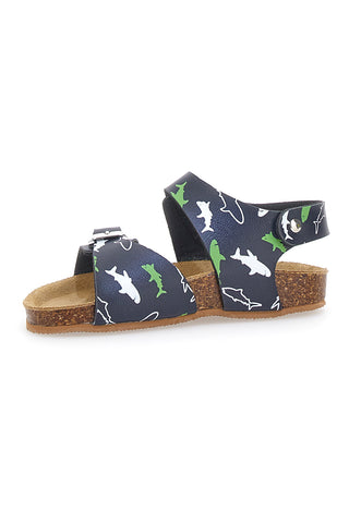 Sandali Pitt Kids 47327 Navy Squali