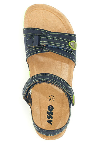 Sandali ASSO 15024 Modri