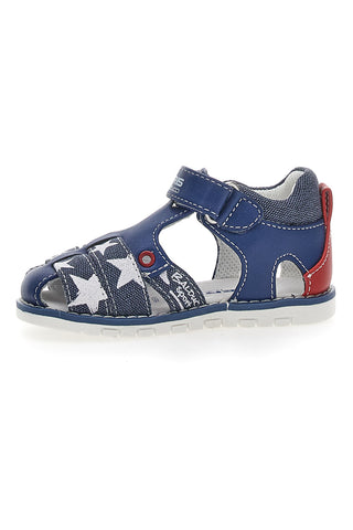 Polodprte sandale Averis 3483 Modre