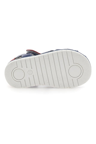 Polodprte sandale Averis 3483 Modre