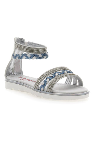Sandali Laura Biagiotti 8396 Srebrni