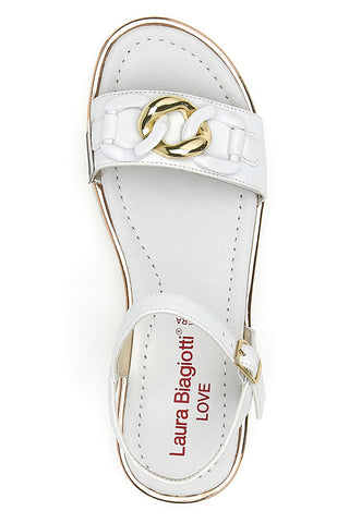 Sandali Laura Biagiotti 8406 beli
