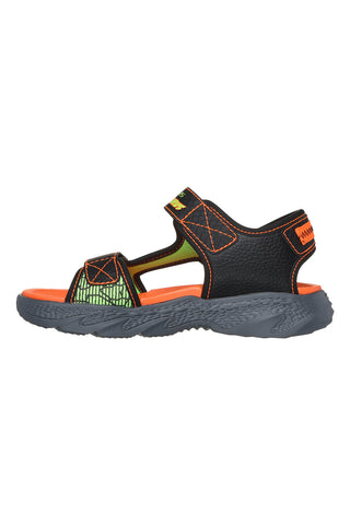 Oranžni otroški sandali Skechers Creature-Splash