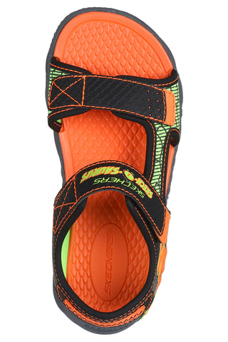 Oranžni otroški sandali Skechers Creature-Splash