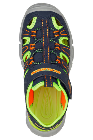 Modri otroški sandali Skechers Relis-Valder