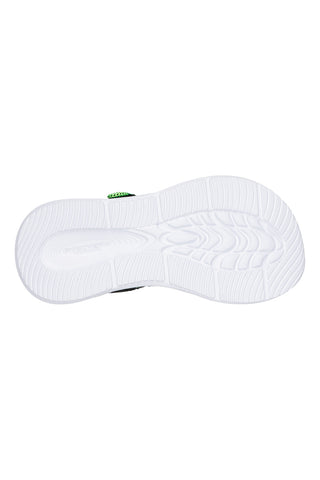 Črni sandali z lučkami za otroke Skechers Sola Glow Sandal