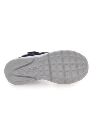 Modre sandale iz tkanine Skechers Razor Splash Aqua Buddies