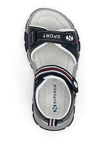 Modri sandali za otroke Casual Superga 63278
