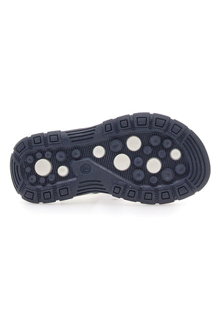 Bele sandale z velcro trakovi Superga 63278