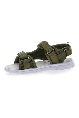 Sandali Verde Militare z nastavljivimi trakovi z velcro Superga 83478