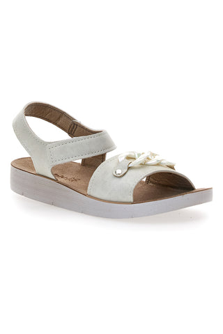 Bele sandale z velcro zaponko Inblu 26 Cj