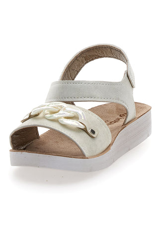 Bele sandale z velcro zaponko Inblu 26 Cj