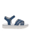 Sandali Jeans Con Strass e Brillantini Laura Biagiotti 9045