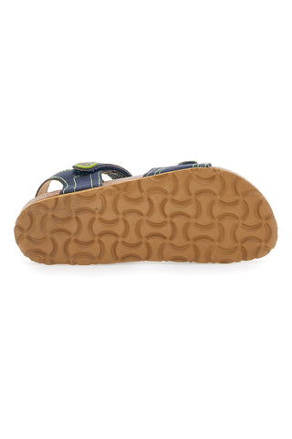 Modri sandali z velcro zapenjanjem ASSO 64135