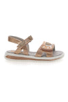 Bronzaste sandale z zaponko Grazie Girl 218655