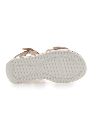 Bronzaste sandale z zaponko Grazie Girl 218655